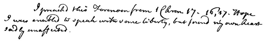 Newton's handwritten note